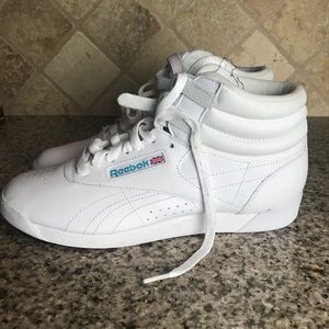 Brand new high top All white Teebox
